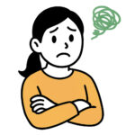 困っている