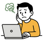 ブログが書けず困っているクリエイター
