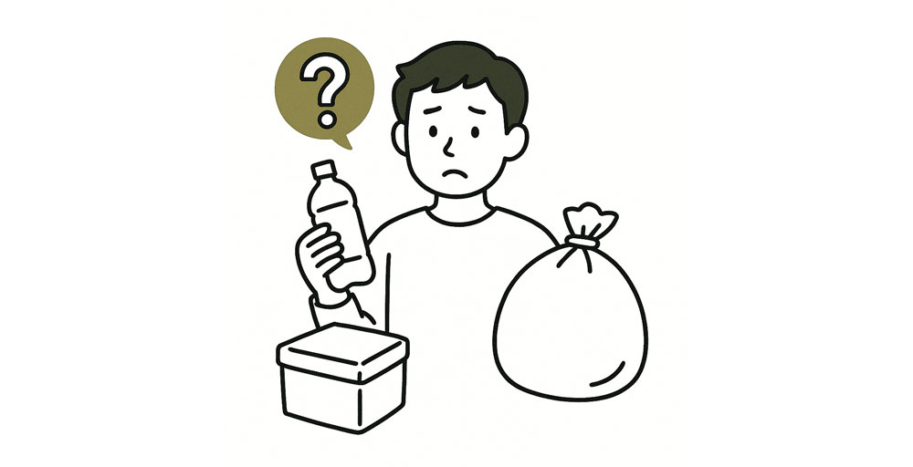 ゴミの捨て方に困っている人
