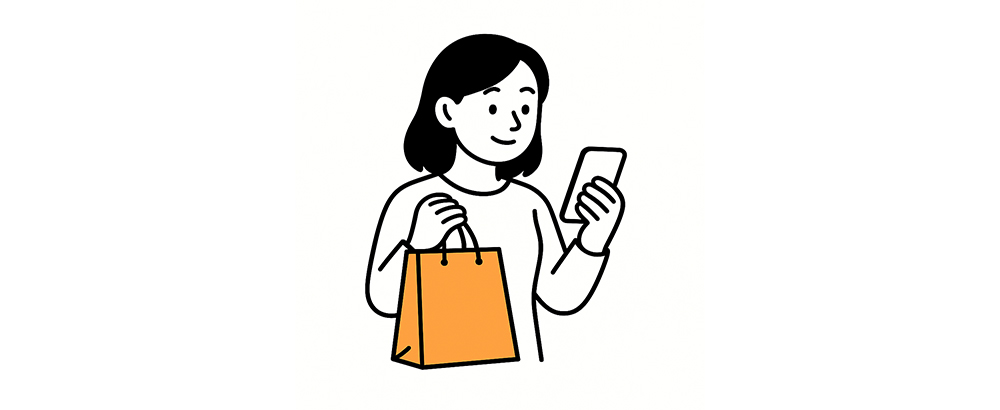 買い物のイラスト